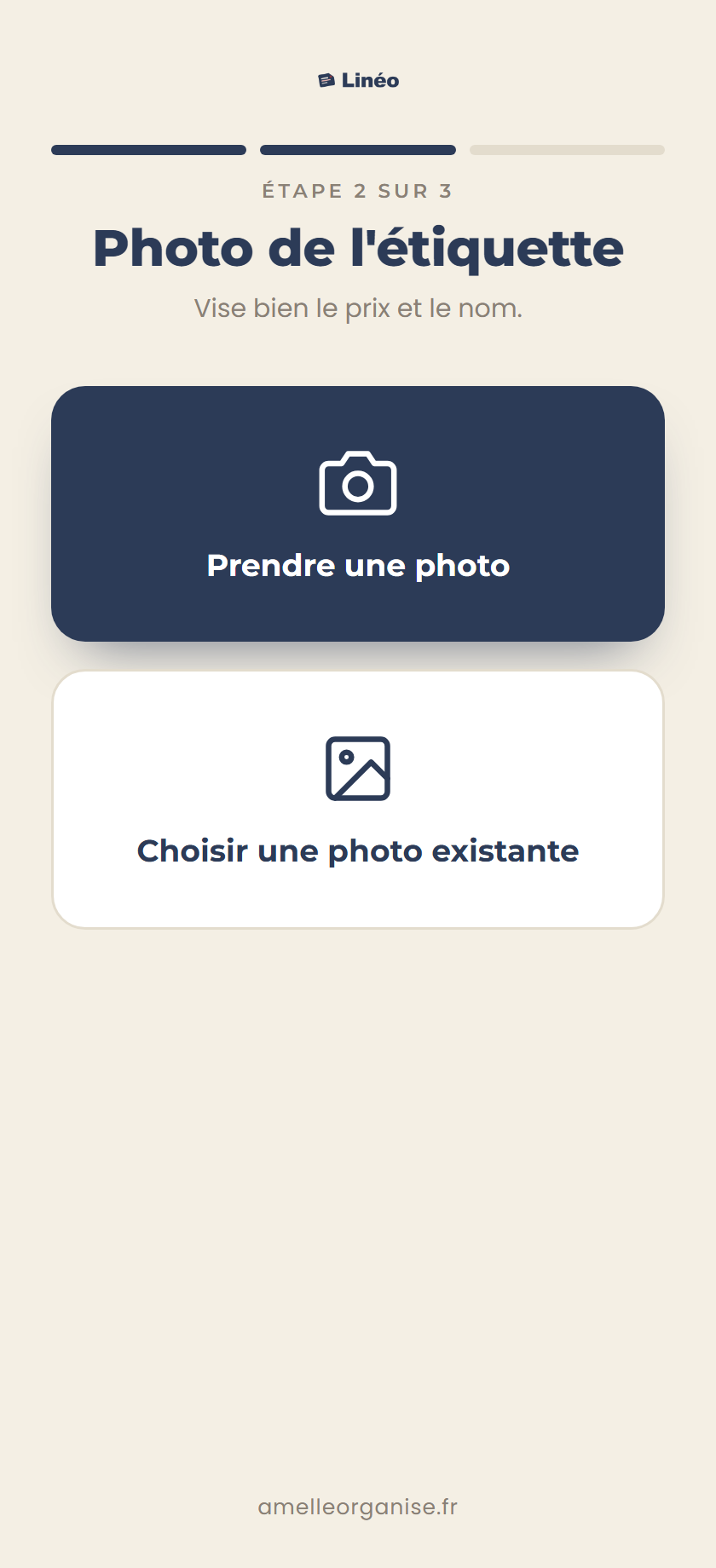 Photo de l'étiquette